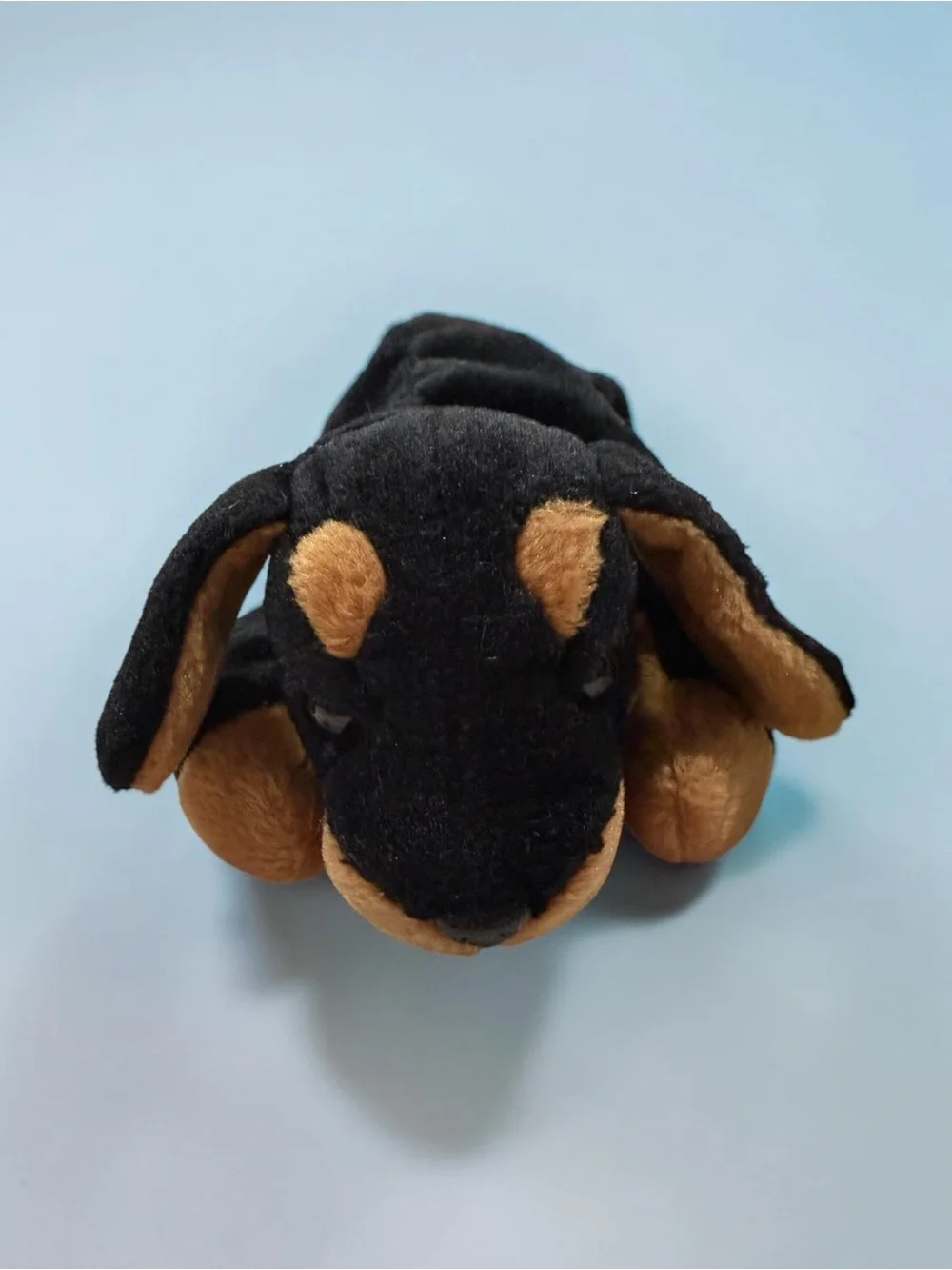 Ty Beanie Baby Doby the Doberman Plush Dog Toy - Soft Collectible